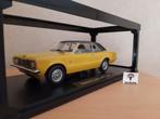 Ford Taunus L Sedan TC1 geel+vinyl dak 1971 KK-SCALE 1:18, Nieuw, Overige merken, Ophalen of Verzenden, Auto