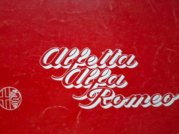 Alfa Romeo Alfetta Handleiding - Origineel Nederlandse taal beschikbaar voor biedingen
