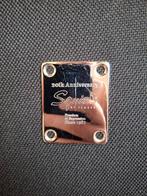 Squier 20th anniversary neck plate, Ophalen of Verzenden, Gebruikt, Elektrische gitaar