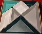 Nieuwe Tangram Ready Serveerschaal Set - 7-delig, Huis en Inrichting, Keuken | Servies, Keramiek, Nieuw, Ophalen of Verzenden