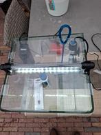 Mooie cube 20 VERKOCHT, Dieren en Toebehoren, Vissen | Aquaria en Toebehoren, Ophalen, Nieuw, Leeg aquarium