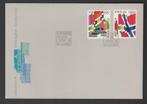 Noorwegen - FDC 1105-1106 - Olympische Spelen Lillehammer, Verzenden, Postfris, Sport
