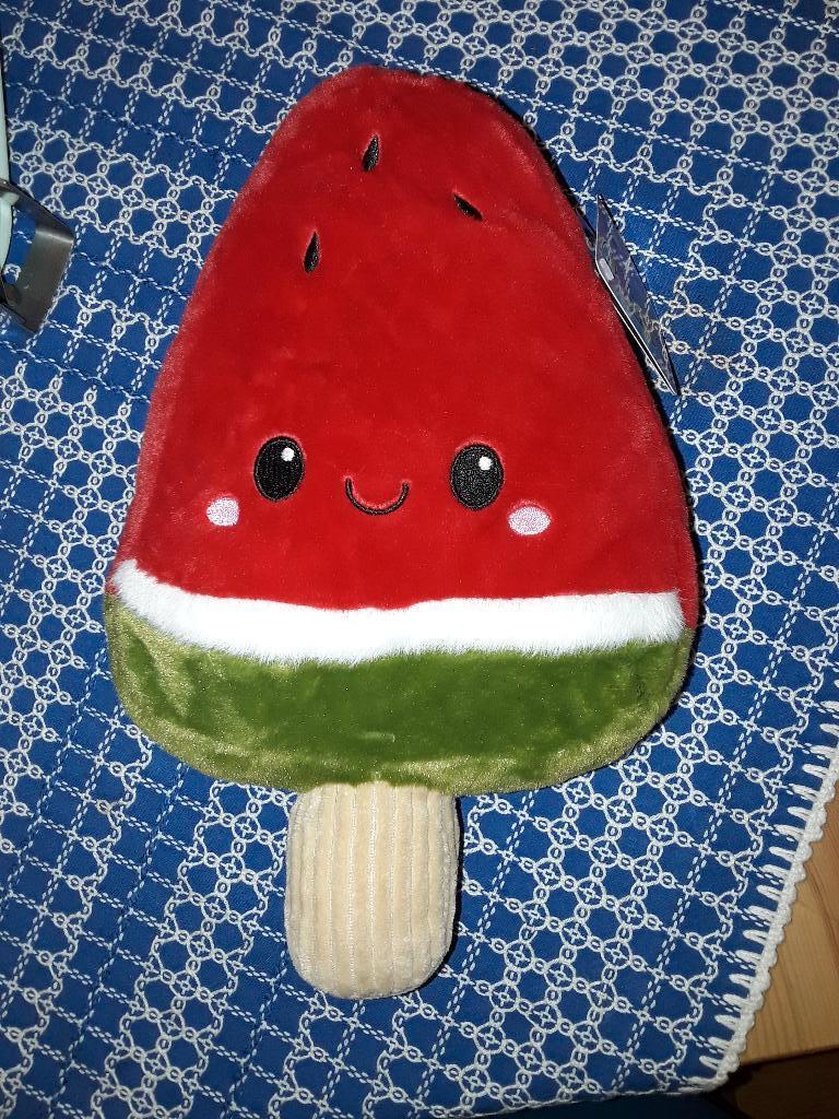 Kawaii watermeloen knuffel, Ophalen of Verzenden, Nieuw, Overige typen