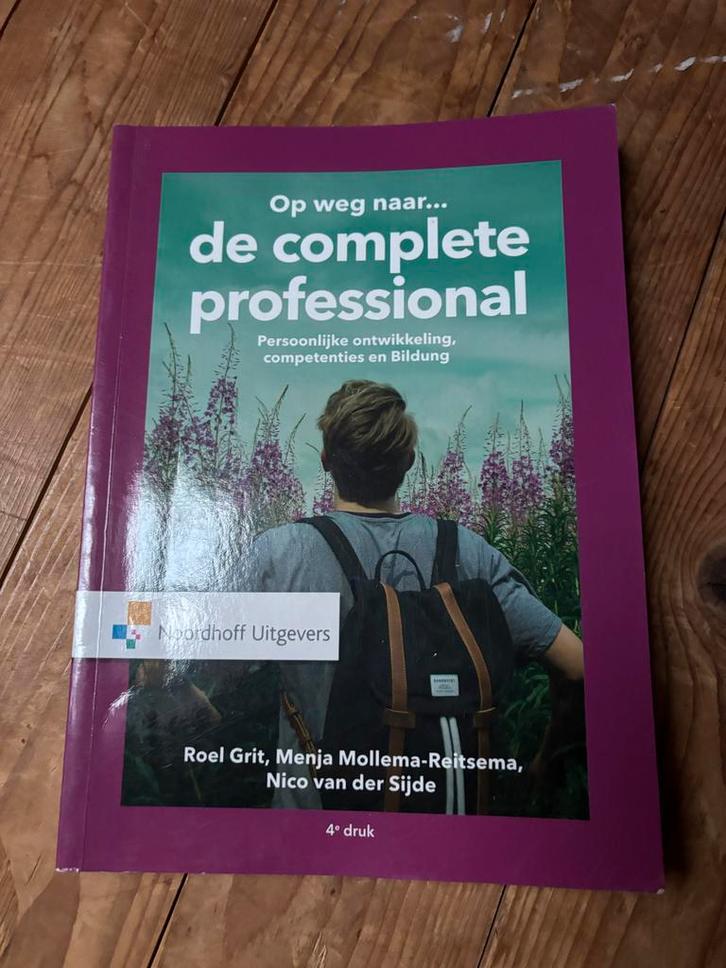 Noordhoff Uitgevers - De Complete Professional - Roel Grit, Boeken, Studieboeken en Cursussen, Zo goed als nieuw, HBO, Beta, Ophalen of Verzenden