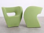 Moroso | Victoria and Albert | Fauteuil | Groen, Huis en Inrichting, Fauteuils, Minder dan 75 cm, Stof, Ophalen of Verzenden, Zo goed als nieuw