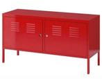 Rode Ikea TV kast, Huis en Inrichting, Ophalen, Gebruikt, 100 tot 150 cm, Minder dan 100 cm