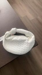 Nieuw witte gevlochten tas, Sieraden, Tassen en Uiterlijk, Tassen | Damestassen, Ophalen of Verzenden, Nieuw, Wit, Handtas
