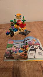 Lego Minecraft het Koraalrif 21164, Kinderen en Baby's, Speelgoed | Duplo en Lego, Ophalen of Verzenden, Zo goed als nieuw, Complete set