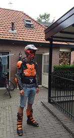Motorcross kleding set: Bodyprotector, Motoren, Kleding | Motorkleding, Ophalen, Tweedehands, Heren, Combipak