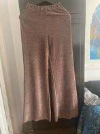 Loavies broek bruine glitterstof maat 34-36, Kleding | Dames, Broeken en Pantalons, Bruin, Ophalen of Verzenden, Zo goed als nieuw
