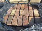 Oude Gebakken Waaltjes Keiformaat - 6,6 m2, Overige materialen, Gebruikt, Klinkers, 5 tot 10 m²