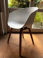 Hay AAC stoel wit kunststof, Huis en Inrichting, Stoelen, Ophalen, Kunststof, Wit, Zo goed als nieuw