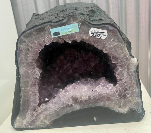 Amethist sculptuur 10,78 kilo uit Brazilië nu € 250,00, Verzamelen, Mineralen en Fossielen, Mineraal, Ophalen