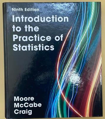 Introduction to the Practice of Statistics 9e editie beschikbaar voor biedingen