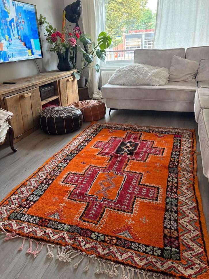 authentieke Marokkaanse tapijten,, Huis en Inrichting, Stoffering | Tapijten en Kleden, Zo goed als nieuw, 150 tot 200 cm, 150 tot 200 cm