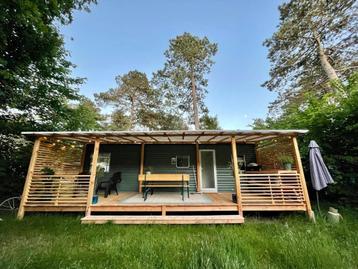 Sta caravan met veranda te koop-ZONDER PLEK beschikbaar voor biedingen