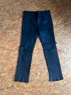 Leren spijkerbroek John Baner Maat 48, Zwart, Maat 46/48 (XL) of groter, Ophalen of Verzenden, Lang