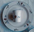 Copenhagen Thailand servies rode bloemen groene blaadjes, Ophalen of Verzenden, Glas, Overige stijlen, Kop(pen) en/of Schotel(s)