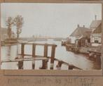 Dokkumer nieuwe zijlen bij Kollum Friesland unieke foto 1905, Ophalen of Verzenden, Voor 1920, Friesland