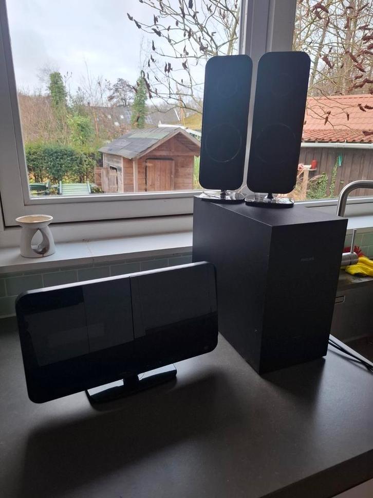 Philips HTS-3220 2.1 Dolby Surroundset, Audio, Tv en Foto, Home Cinema-sets, Gebruikt, Dvd-speler, 2.1-systeem, 40 tot 70 watt