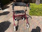 Rollator donkerrood, Diversen, Ophalen of Verzenden, Zo goed als nieuw