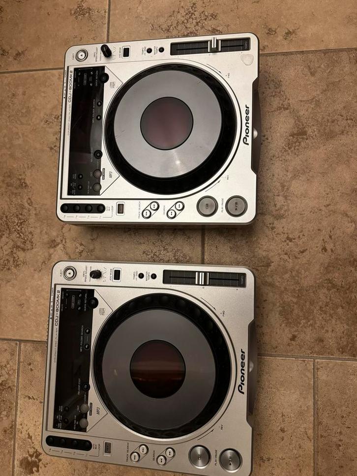 Pioneer CDJ-800MK2 Set - Top DJ Spelers!, Muziek en Instrumenten, Dj-sets en Draaitafels, Gebruikt, Dj-set, Pioneer, Ophalen