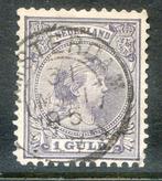 Plaatfout 44 P, schaars, Postzegels en Munten, Postzegels | Nederland, Ophalen of Verzenden, Gestempeld