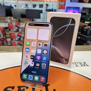 iPhone 16 Pro 128GB White Titanium - Accu 100% - Topstaat beschikbaar voor biedingen