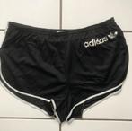 Adidas Shorts Shiny Glanz Sprinter Nylon vintage 80’s, Maat 48/50 (M), Zwart, Ophalen of Verzenden, Adidas