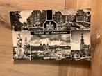 Ansichtkaart Amsterdam, oa centraal station, Verzamelen, Ansichtkaarten | Nederland, Ophalen of Verzenden, Noord-Holland