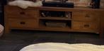 Teakhouten tv meubel, Ophalen, 150 tot 200 cm, Teakhout, Zo goed als nieuw