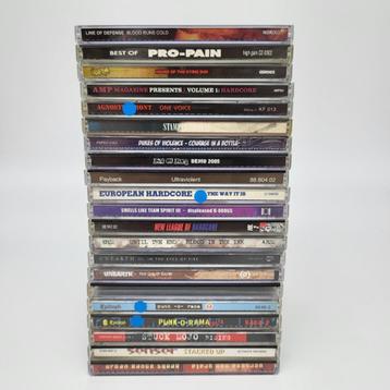 CD Collectie Hardcore, Punk - 21 CD's - Nice Price Bundle beschikbaar voor biedingen