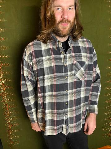 Vintage overhemd - geruit - flannel/flanel M/medium beschikbaar voor biedingen