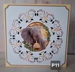 Kerstactie! Geborduurde wenskaarten Dieren voor de helft!, Dieren, Nieuw, Info@sparklecrafts.nl, Ophalen of Verzenden