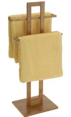 Staand handdoekenrek Bamboe UITVERKOOP, Ophalen, Nieuw