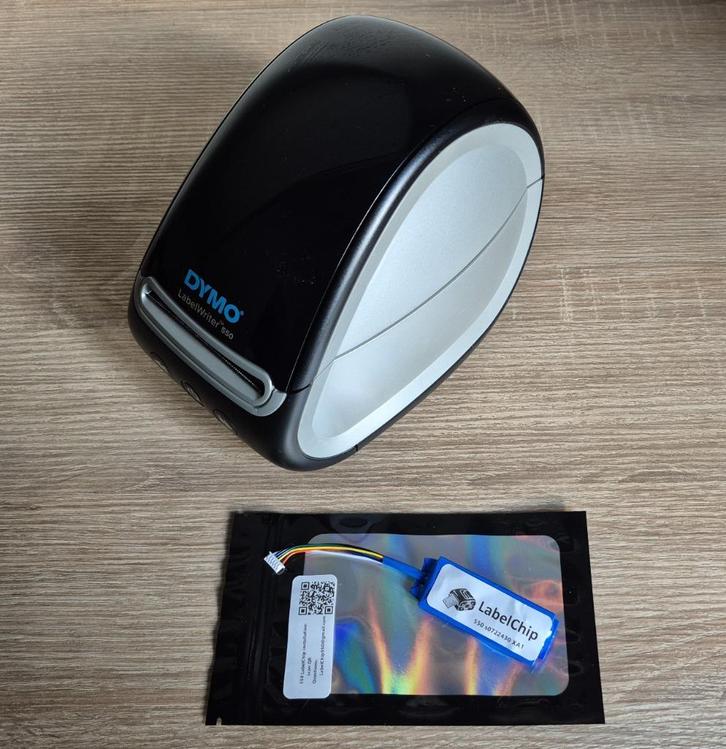 Dymo 550 LabelChip, weer printen met 450 compatible labels, Computers en Software, Labelprinters, Nieuw, Etiket, Verzenden