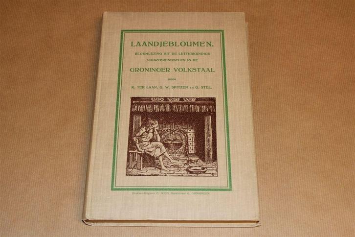 Laandjebloumen [1940] — Bloemlezing K. ter Laan, Boeken, Geschiedenis | Stad en Regio, Gelezen, Ophalen of Verzenden