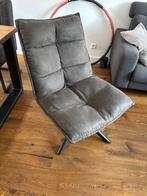 Stoel Fauteuil grijs, Ophalen, Minder dan 75 cm, Zo goed als nieuw, Stof