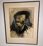 Evert Slegers schilderij fransman, Antiek en Kunst, Ophalen