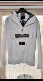 Witte napapijri jas maat M, Ophalen of Verzenden, Zo goed als nieuw, Wit