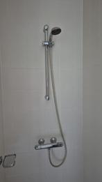 mengkraan Grohe met glijstang en douchekop, Ophalen, Zo goed als nieuw, Chroom, Kraan