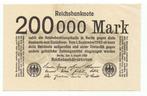 200000 Mark  1923  Nr. 68, Postzegels en Munten, Bankbiljetten | Europa | Niet-Eurobiljetten, Los biljet, Duitsland, Ophalen of Verzenden