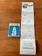 Zwitserland Vignet 2026  2x met bon, Tickets en Kaartjes, Autovignetten, Twee personen