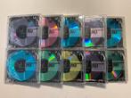 Minidisc’s  MAXELL COLOR COLECTION 10x als nieuw 80 minuten, Ophalen of Verzenden
