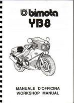Bimota YB8 Workshop Manual (5911z) motor, Motoren, Ophalen of Verzenden, Overige merken