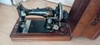 Antieke Vesta Naaimachine met Houten Koffer, Ophalen of Verzenden