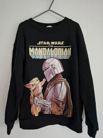 Star Wars Mandalorian Trui - Zwart Nieuw 122/128 beschikbaar voor biedingen