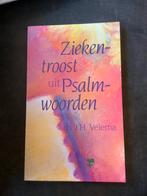 J.H. Velema - Ziekentroost uit psalmwoorden, Ophalen of Verzenden, Zo goed als nieuw, J.H. Velema