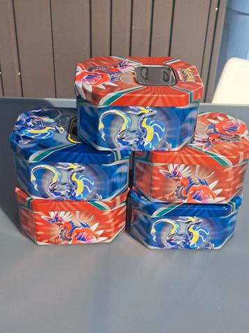 5 Lege Pokémon Blikken - Nieuwstaat beschikbaar voor biedingen