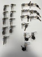 Brievenbus sloten partij, Doe-het-zelf en Verbouw, Hang- en Sluitwerk, Ophalen, Gebruikt, Overige materialen, Slot